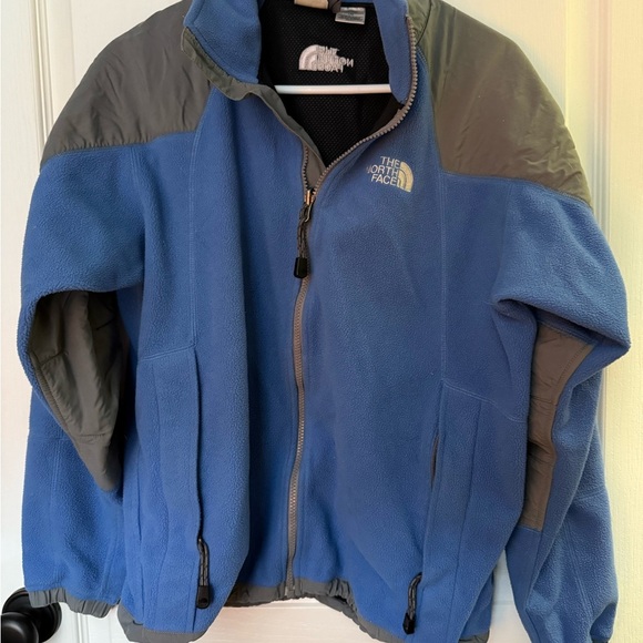 The North Face Blue and Gray Performance Jacket - Picture 1 of 5